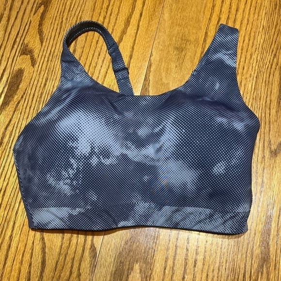Athleta Printed Advance Bra Size 32 DD - Picture 1 of 5